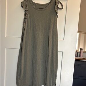 Chic Sleeveless Flutter Sleeve Sundress